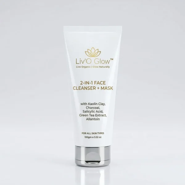 2 In 1 Face Cleanser + Mask