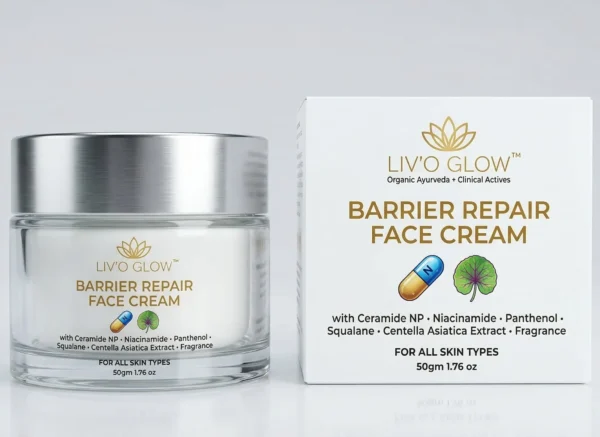 Barrier Repair Face Cream - White Background