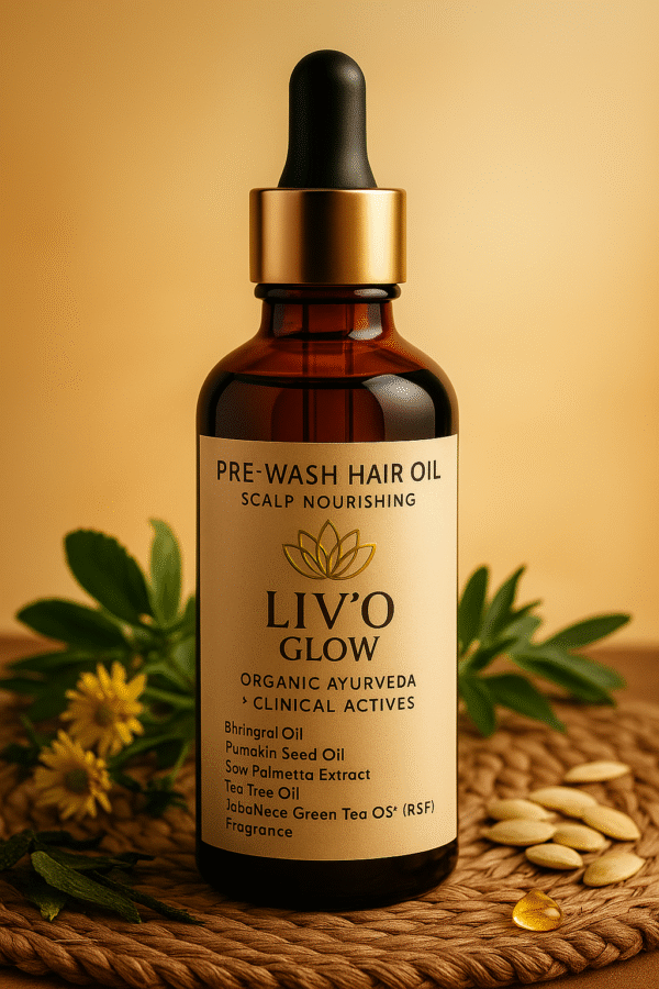 LIVOGLOW - Luxury Pre-Wash Hair Oil