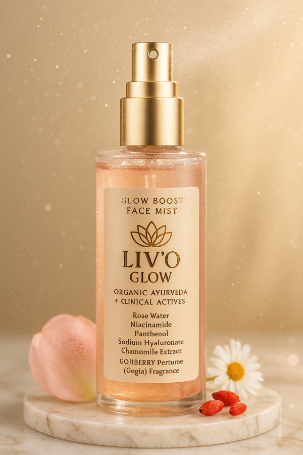 LIVOGLOW_Elegant Skincare Bottle