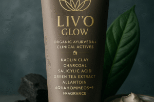 Liv’O Glow 2-in-1 Face Cleanser + Mask
