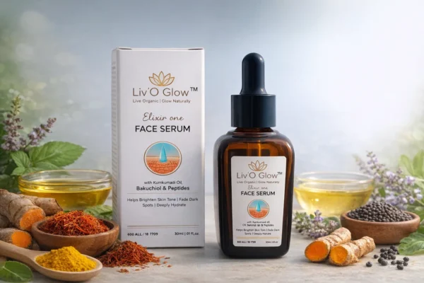Face Serum with Ingredients