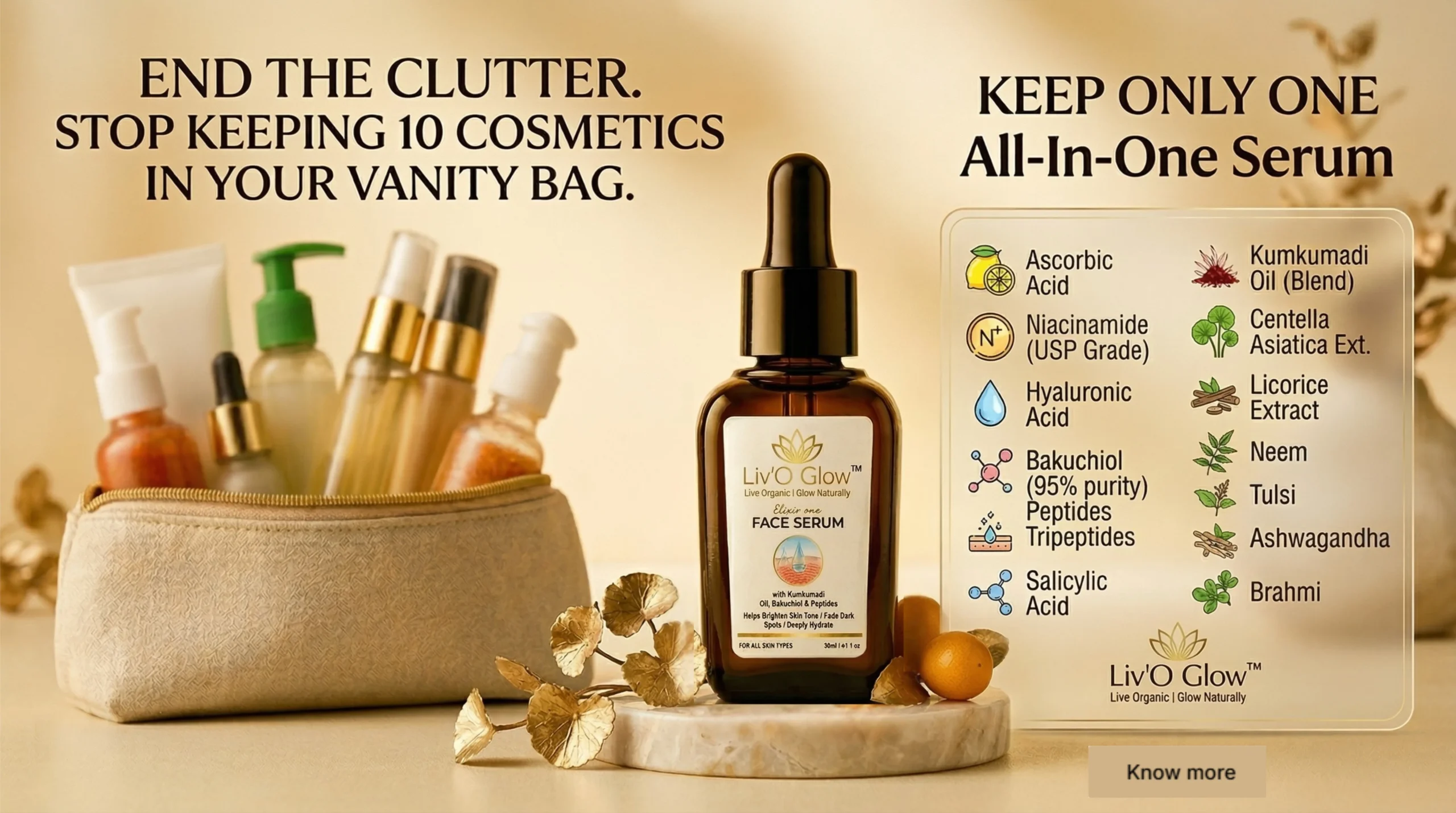Elixir One Face Serum - Stop 10 Use 1