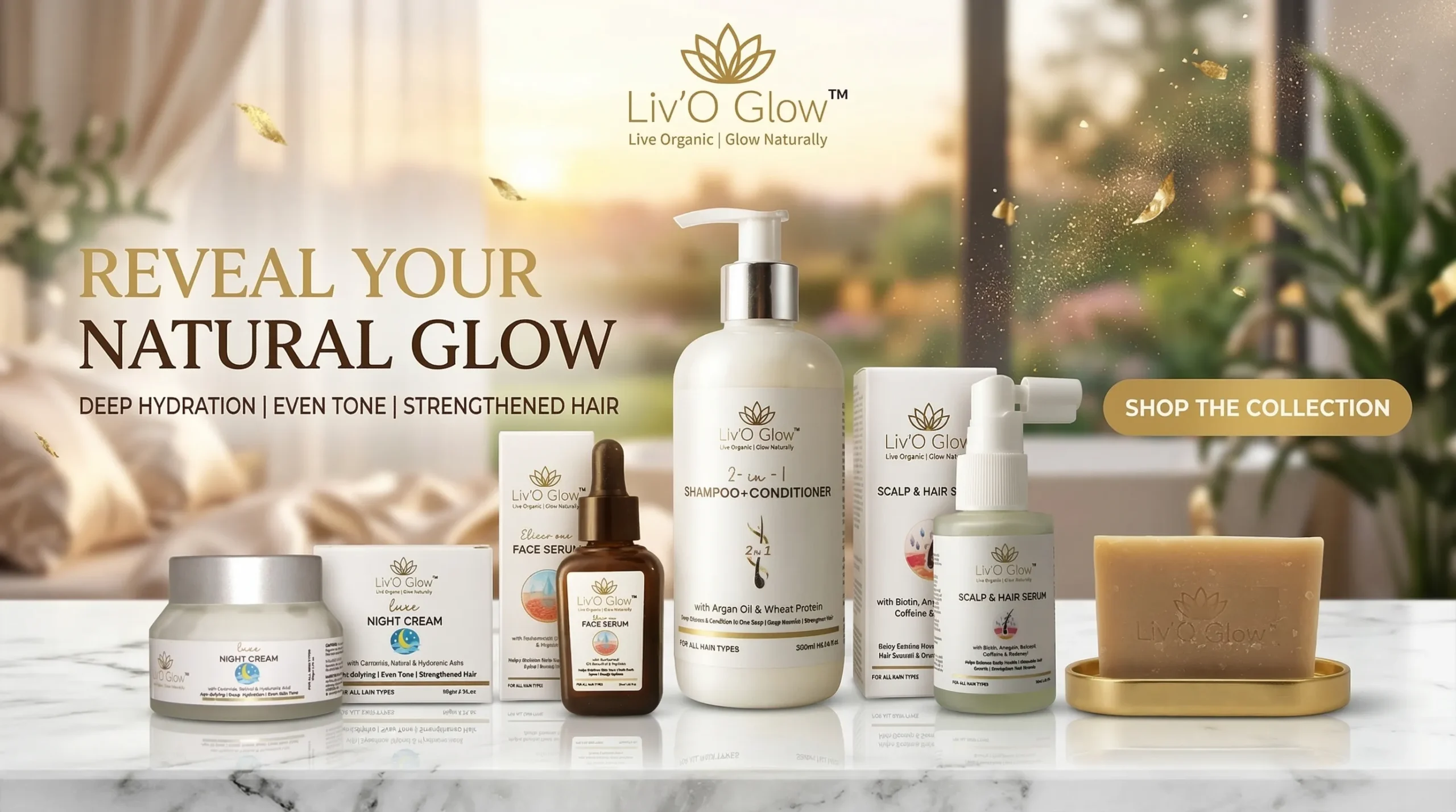 Liv'O Glow Product Range