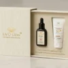 Face Serum and SPF 50 Sunscreen