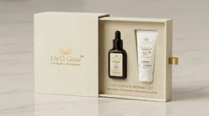 Face Serum and SPF 50 Sunscreen
