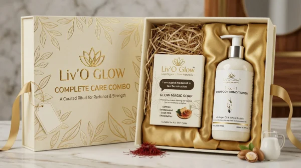 Soap and Shampoo set - Liv'O Glow combo Gift Pack